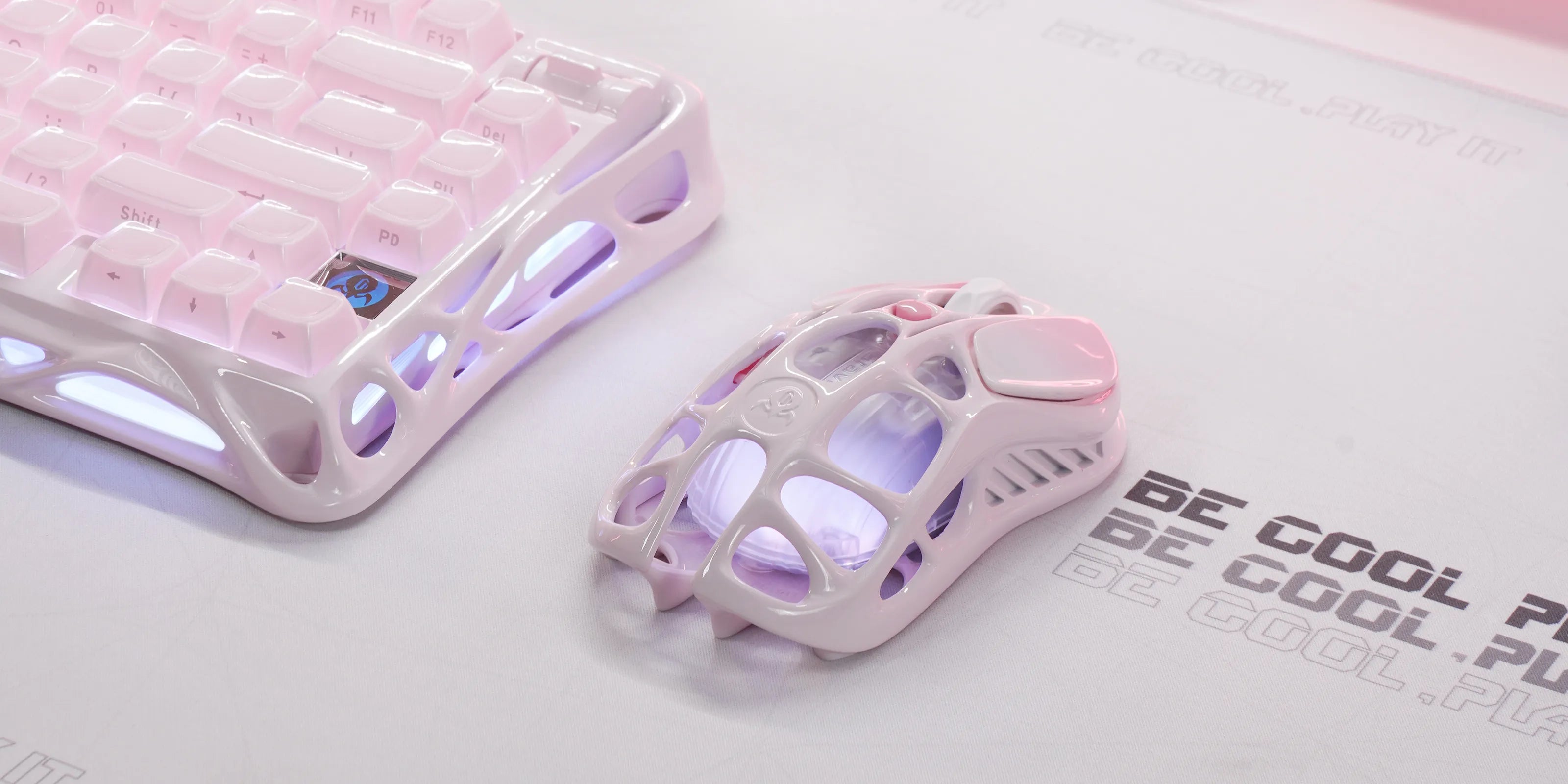Mercury M1 Pro Gaming Mouse - Sakura Pink Special Edition | High